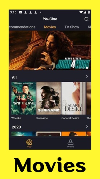 youcine apk movies